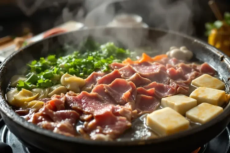 冬日的暖心寿喜锅-老湿影院美食日常