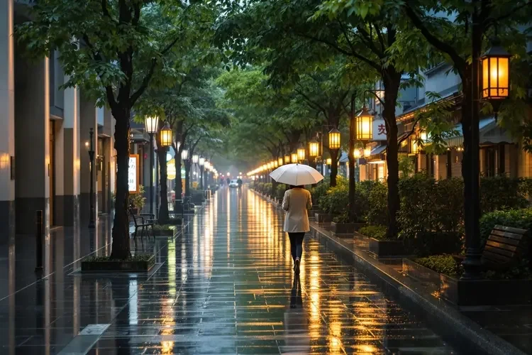雨后城市的漫步时光-老湿影院今日新拍