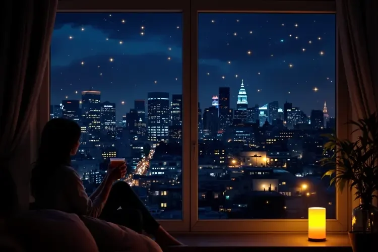 夜晚的独处时光-老湿影院心情随笔